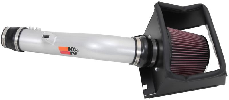 Ford F-150 Performance Air Intake - K&N Engineering - High-Flow - Black - `12-`14